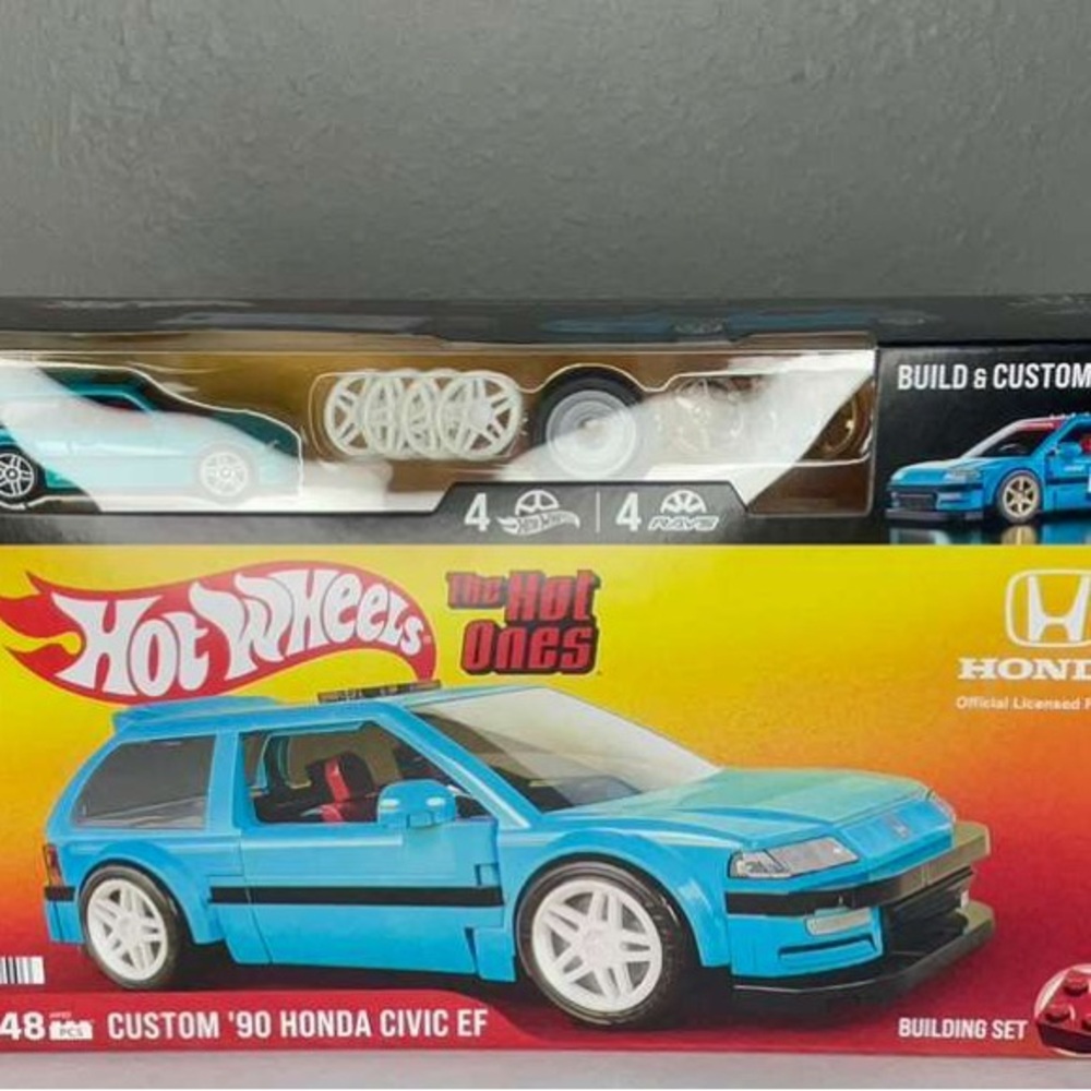 Lego Custom Honda Civic EF - Blue and White